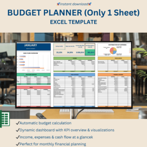 Budget Planner Excel Template