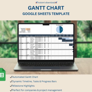 Gantt Chart Google Sheets Template