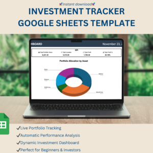 Investment Tracker Google Sheets Template