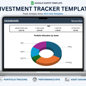 Investment Tracker Google Sheets Template
