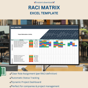 RACI Matrix Excel Template