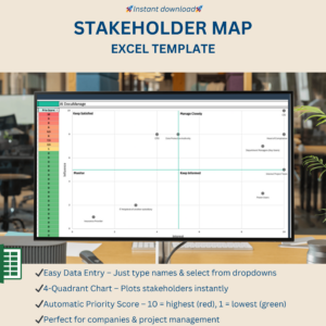 Stakeholder Map Excel Template